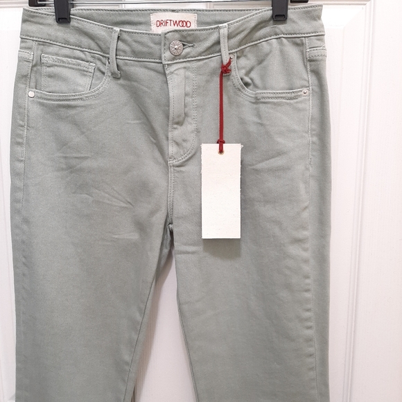 DRIFTWOOD Jeans New Driftwood Colette Embroidered Cuff Jeans 28